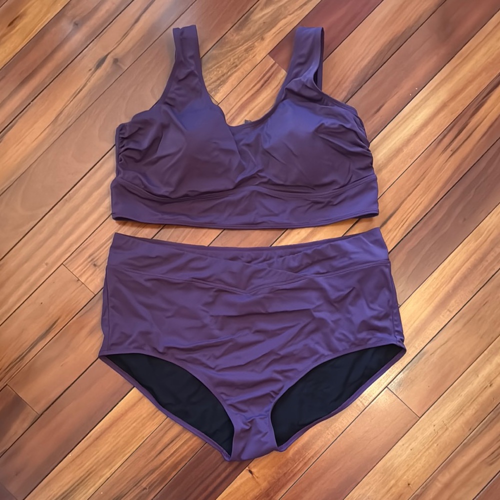 Torrid Purple Bikini Set